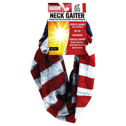 NG-401 PREMIUM MULTI FUNCTION COOLING NECK GAITER USA FLAG DESIGN