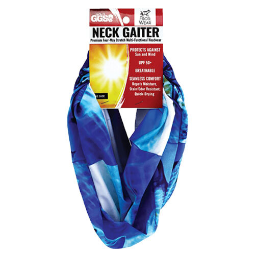 NG-402 PREMIUM MULTI FUNCTION COOLING NECK GAITER UNDERWATER WILDLIFE DESIGN