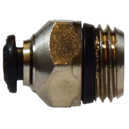 20703N 8MM X 1/2 NICKEL PLATED BRASS PUSH-IN METRIC MALE ADAPTER