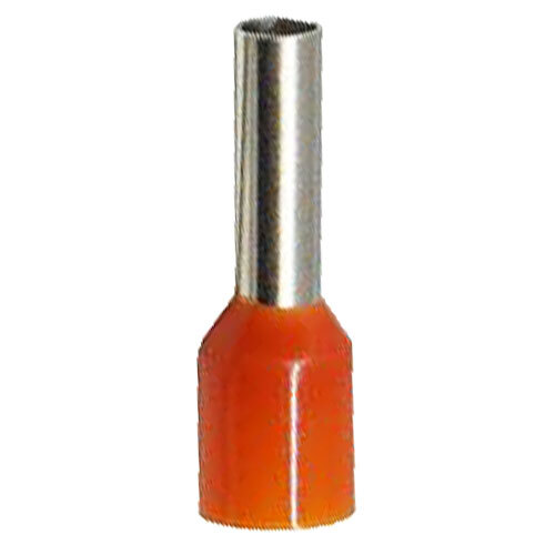 10812 12 AWG ORANGE NYLON INSULATED COPPER FERRULE WIRE END