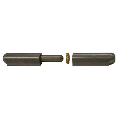 HINGE S WELD-ON 50MM SP W110, 0.31 STEEL BODY, 0.20 FIXED STEEL PIN, BRASS BUSHING