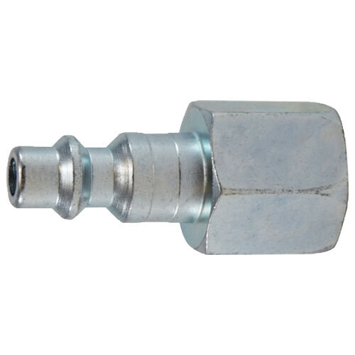 28535 1/4 X 3/8 ZINC FINISH STEEL PNEUMATIC INDUSTRIAL INTERCHANGE FEMALE PLUG