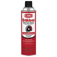 CRC 05089 BRAKLEEN BRAKE PARTS CLEANER 20OZ AEROSOL CAN IRRITATING ODOR CHLORINATED (RED)