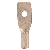 22-18 AWG UNINSULATED BRAZED SEAM MALE QUICK CONNECT .187 TAB WIDTH