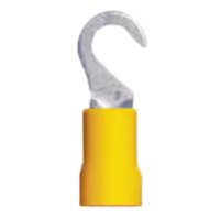 12-10 AWG NYLON INSULATED HOOK CONNECTOR WITH #6 STUD