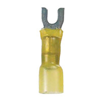 12-10 AWG NYAX HEAT SHRINK CRIMP AND SEAL SPADE CONNECTOR WITH 1/4 STUD