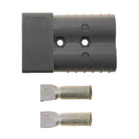 2/0 AWG GRAY SB CONNECTOR CRIMP KIT 1 HOUSING 2 CONTACTS 350 AMP