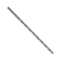 1/8 X 8 HSS 118 DEGREE POINT EXTRA LENGTH DRILL BIT ROUND SHANK 6 FLUTE LENGTH