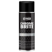 CHROME BRITE AUTOMOTIVE SPECIALTY CHROME-LIKE ALUMINUM FINISH SPRAY PAINT 16OZ CAN 11 OZ FILL