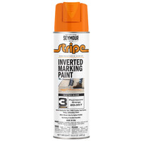 FLUORESCENT ORANGE STRIPE 3-SERIES INVERTED GROUND MARKING PAINT 20OZ CAN 150Z FILL