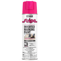 FLUORESCENT PINK STRIPE 3-SERIES INVERTED GROUND MARKING PAINT 20OZ CAN 150Z FILL