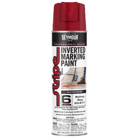 SAFETY RED STRIPE 6-SERIES INVERTED GROUND MARKING PAINT 20OZ CAN 170Z FILL