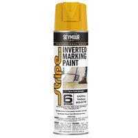 UTILITY YELLOW STRIPE 6-SERIES INVERTED GROUND MARKING PAINT 20OZ CAN 170Z FILL