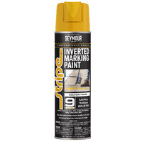 UTILITY YELLOW STRIPE 9-SERIES INVERTED GROUND SOLVENT BASE MARKING PAINT 20OZ CAN 170Z FILL