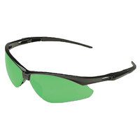 NEMESIS SAFETY GLASSES IRUV SHADE 5 POLYCARBONATE LENS BLACK FRAME