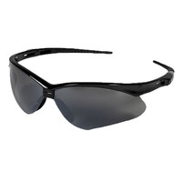 NEMESIS SAFETY GLASSES SMOKE LENS BLACK FRAME