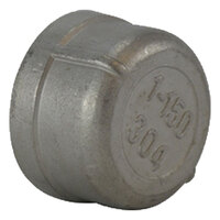 1/8 304 STAINLESS STEEL PIPE CAP