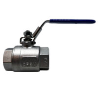 1/4 316 STAINLESS STEEL 2-PIECE FULL PORT BALL VALVE 2000 PSI