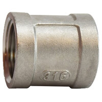 1/8 316 STAINLESS STEEL PIPE COUPLING