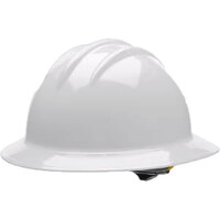 BULLARD 33WHR WHITE FULL BRIM HARD HAT TYPE 1 CLASS E 6-POINT RATCHET