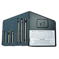 6 PIECE TYPE 492-D WELDOUT SPOT WELD SUPER COBALT DRILL BIT INDEX