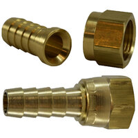 FITTINGS-HOSE BARB-37 FLARE JIC SWIVEL