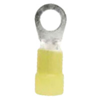 4 AWG NYLON INSULATED RING CONNECTOR WITH 1/4 STUD