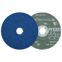 4 1/2 X 36 GRIT COMBICLICK FIBRE DISC 7/8 ARBOR VICTOGRAIN-COOL