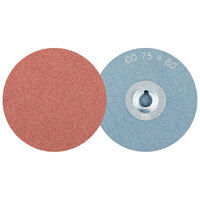 3 X 80 GRIT COMBIDISC QUICK-CHANGE DISC TYPE CD ALUMINUM OXIDE A