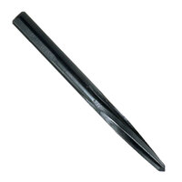 3/4 HSS BLACK OXIDE SPIRAL FLUTE CONSTRUCTION REAMER 1/2 3-FLATS REDUCED SHANK