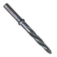 1 3/8 HSS BLACK OXIDE HIGH SPIRAL FLUTE CONSTRUCTION REAMER 3/4 3-FLATS REDUCED SHANK