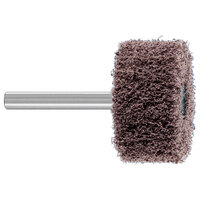 1 1/2 X 3/4 X 100 GRIT POLINOX MOUNTED FLAP WHEEL RADIAL CONSTRUCTION 1/4 SHANK ALUMINUM OXIDE A