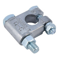 ZINC COATED LEAD STEEL FASTENER BATTERY TERMINAL MILITARY STYLE CONNECTOR NEGATIVE