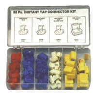 55 PIECE INSTANT TAP CONNECTOR KIT PLASTIC DRAWER