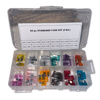 60 PIECE ATC/ATO STANDARD FUSE KIT PLASTIC DRAWER