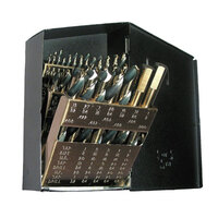 29 PIECE BLACK & GOLD ULTRA BOR SUPER PREMIUM 135 DEGREE SPLIT POINT MECHANICS LENGTH QR 1/4 HEX