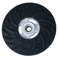 7 RIBBED FIBER DISC BACKING PAD FOR FIBRE DISC 5/8-11 NUT FLEXIBLE DENSITY