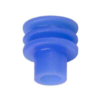 12 AWG GM WEATHERPACK BLUE SILICONE CABLE SEAL