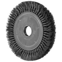 12 X .023 CARBON STEEL STANDARD TWIST DOUBLE ROW KNOT WHEEL BRUSH 2 ARBOR