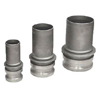 1 1/2 ALUMINUM CAM AND GROOVE CRIMPLOK COUPLING TYPE E