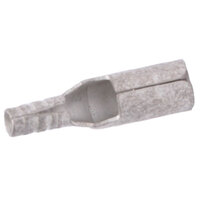 16-14 AWG UNINSULATED BUTTED SEAM FEMALE BULLET CONNECTOR .157 WIDTH