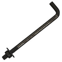 1 1/2 x 24 Plain Finish Steel L Bend Anchor Bolt