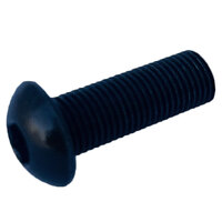 1/2-20 x 1 Black Oxide Finish Alloy Steel Hex Drive Button Head Socket Cap Screw