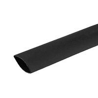 1/8 X 6 BLACK DUAL WALL ADHESIVE LINED HEAT SHRINK TUBE FOR USE WITH 24-16 AWG WIRE