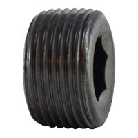 1/8 BLACK STEEL PIPE COUNTERSUNK PLUG HEX SOCKET