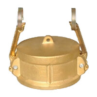 1/2 BRASS CAM AND GROOVE CAMLOCK DUST CAP TYPE DC