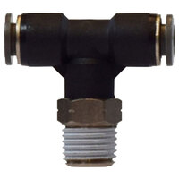 1/8 X 1/8 BRASS COMPOSITE BODY PUSH-IN SWIVEL MALE BRANCH TEE