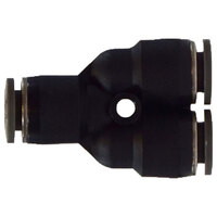 5/16 BRASS COMPOSITE BODY PUSH-IN UNION Y CONNECTOR