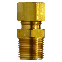 5/8 X 1/2 BRASS COMPRESSION MALE ADAPTER USA