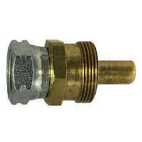 3/8 X 3/4-20 BRASS DOT AIR BRAKE HOSE END FEMALE CONNECTOR- BODY ONLY